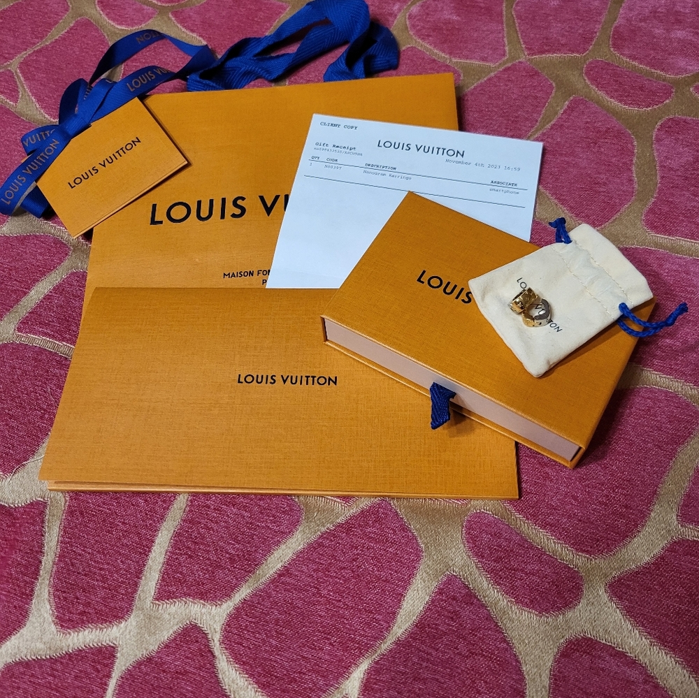 Louis Vuitton Nanogram Earrings